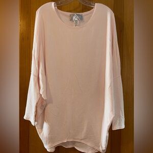 Savvi Luxe Top Baby Pink 2XL